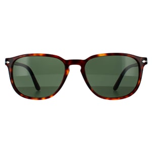 Persol Square Mens Havana Green Sunglasses