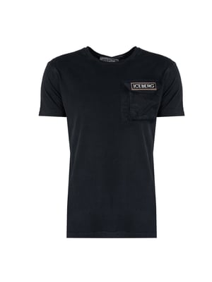 Iceberg T-Shirt C-Neck Herr Svart