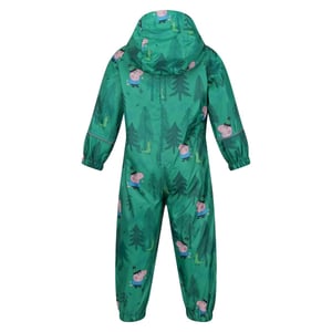 Regatta Barn/Kids Peppa Pig Dinosaurie Snödräkt (Jellybean Green)