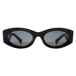 Miu Miu Oval Womens Black Dark Grey MU11WS