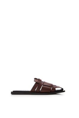 'Sh Akari' Brown Leather