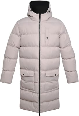 Soulstar Mens Banana Parka Padded Jacket Puffer Longline