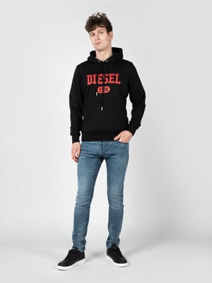 Diesel Sweatshirt S-Ginn Herr Svart