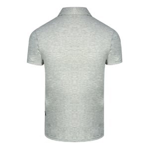 Aquascutum Aldis Crest Block Logo grijs poloshirt