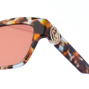 Acetate sunglasses with rectangular shape LJ769SR women