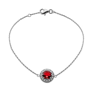 Orphelia 'Kaia' Dames 925 Sterling Zilveren Set: Armband + Ring - Zilver SET-7477/RU