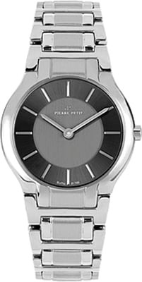 Pierre Petit: Womens Serie Laval Silver Watch