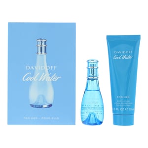 Davidoff Cool Water For Her Eau de Toilette 30ml + Bodylotion Cadeauset