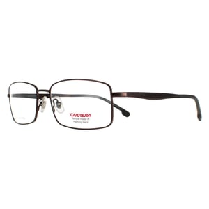 Carrera Rectangle Mens Brown Glasses