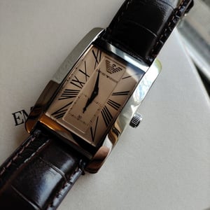 Emporio Armani AR0154 Klassiek Bruin Herenhorloge