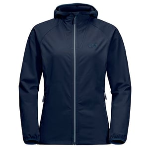 Jack Wolfskin New Softshell Vrouwen Navy Jas