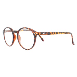 Montana Reading Glasses MR65-A Matte Brown Turtle +1.00