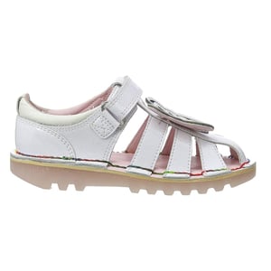 Kickers Faeries barn vita sandaler