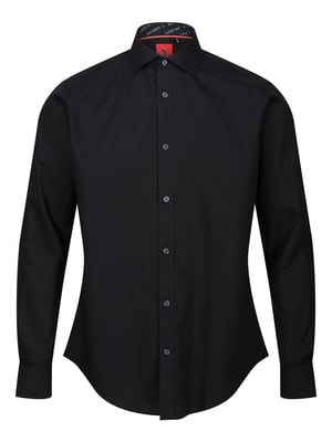 Luke 1977 Men's 40 Shots Regular Fit Shirt in Black