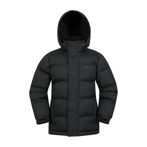 Mountain Warehouse Snow II vattenavvisande vadderad jacka för barn/ungdomar (svart)