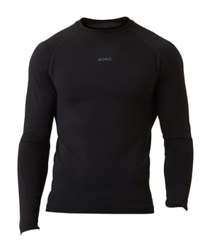 Björn Borg - Herr Seamless Running Långärmad T-shirt - Svart