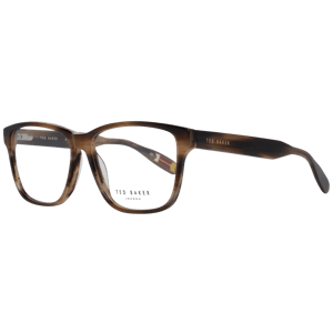 Ted Baker Square Mens Brown Horn Beige Glasses