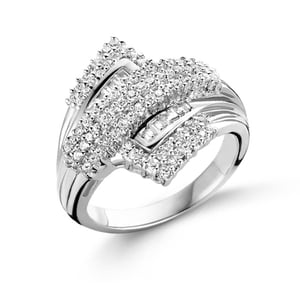 Orphelia Dames 925 Sterling Zilveren Ring - Zilver R-3662