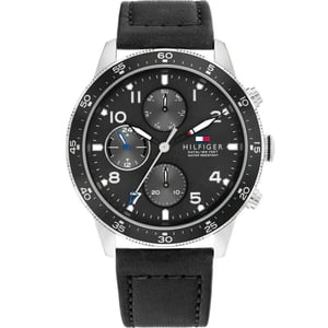Tommy Hilfiger Jimmy Heren Zwarte Horloge 1791947