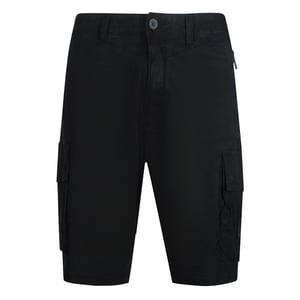 Lyle & Scott Black Cargo Shorts