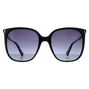Polaroid Square Womens Black Grey Gradient Polarized PLD 6218/S