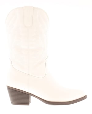 Apache Womens Cowboy Boots Ranch white