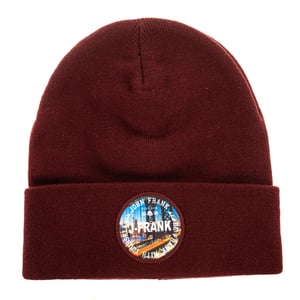 Hat with label sewn on the front JFBN18W01 man