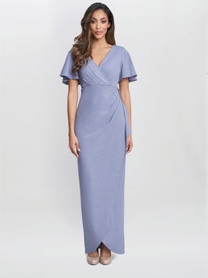 Alissa Maxi Dress With Hip Embellishment