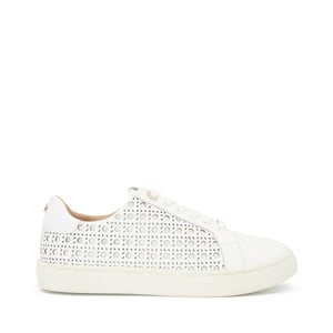Dune Ladies Laser-Cut Detail Trainers EASE
