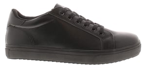 Platino Womens School Shoes Trainers Pumps Drawn Lace Up black