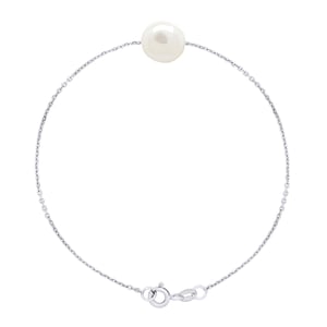 Bracelet Real Cultured Freshwater Pearl Baroque 10-11 mm