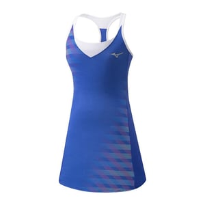Mizuno Tennis Dames Blauw Jurkje