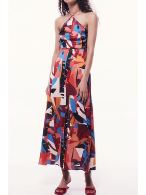 SFERA Abstract Halterneck Dress