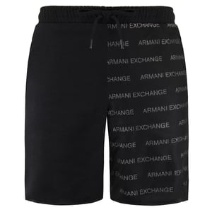 Armani Exchange Mens Black/Grey Shorts