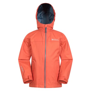 Mountain Warehouse Torrent vattentät jacka med tejpade sömmar för barn/ungdomar (rost)