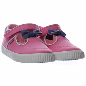 Kickers Tovni T-Bow Bumper Barn Rosa Plimsolls
