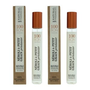 100 Bon Neroli & Petit Grain Printanier Refillable Eau De Parfum 15ml x 2
