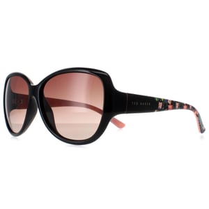 Ted Baker Oval Womens Black Brown Gradient TB1394 Shay