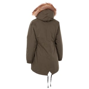 Trespass - Dames Celebrity Geïsoleerd Extra Lange Parka Jas (Donkere wijnstok)