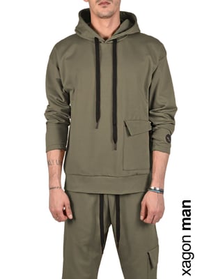 Xagon Man Sweatshirt Herr Grön