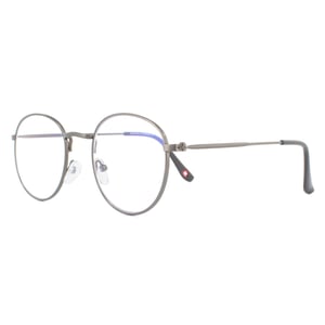 Montana Round Gunmetal Grey Unisex Women Glasses Frames