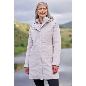 Mountain Warehouse Dam/Lady Alaskan Long 3 in 1 Jacka (Ljus Beige)