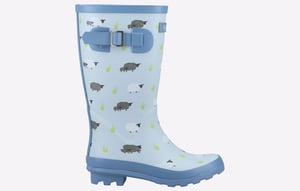 Cotswold Farmyard Minnesskum Gummistövlar Junior