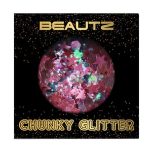 Aquarius Beautz Chunky Glitter 10ml pot with 5-gram Glitter, Fairy