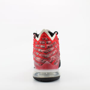 Nike Lebron XVII Red Textile Lace Up herrtränare BQ3177 601