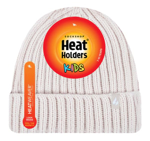 Heat Holders - Set med mössa och handskar för flickor - Chunky Ribbed Thermal Winter Hat & Gloves