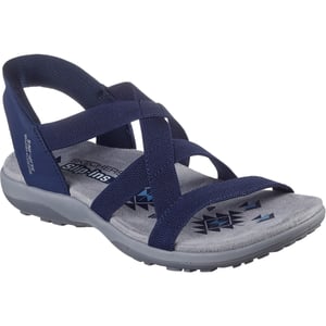Skechers Reggae Slim Stretch Flex Dames Sandalen Navy