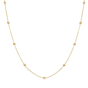 Luxenter Liydat-halsband,tillverkat av 18 karat gult guld,med rodiumfinish