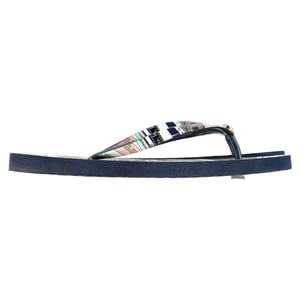 Tory Burch Printed Flip Flops in Multicolor Rubber