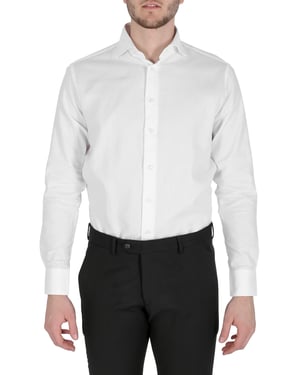 19V69 Italia Mens Shirt Edward White